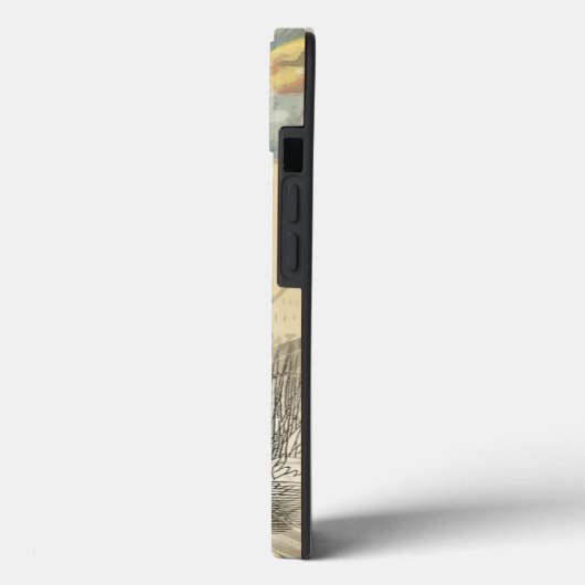 White Rabbit Alice in Wonderland Art Case-Mate iPhone Case (Achterkant / Links)