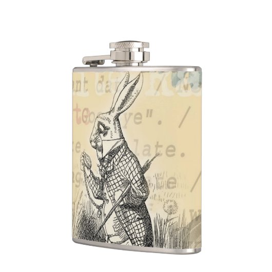 White Rabbit Alice in Wonderland Art Heupfles (Links)