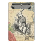 White Rabbit Alice in Wonderland Art Mini Klembord (Voorkant)