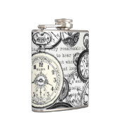 White Rabbit Alice in Wonderland Clocks Heupfles (Rechts)