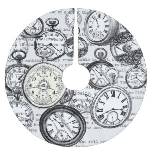 White Rabbit Alice in Wonderland Clocks Kerstboom Rok