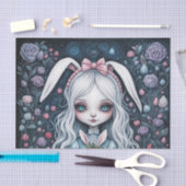 White Rabbit Alice in Wonderland Decoupage Papier (Craft)