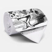 White Rabbit als Herald Stropdas (Opgerold)