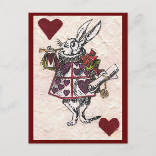 White Rabbit Briefkaart