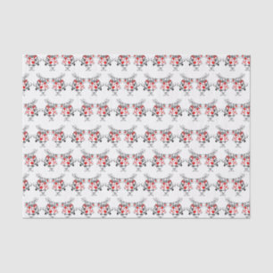 White Rabbit Court Trumpeter Alice in Wonderland 2 Tissuepapier