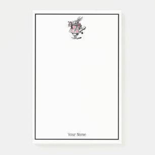 White Rabbit Court Trumpeter Alice in Wonderland P Post-it® Notes