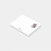 White Rabbit Court Trumpeter Alice in Wonderland Post-it® Notes (Schuin)