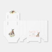 White Rabbit en Victoriaans Teacup Mouse Bedankdoosjes (Uitgevouwen)