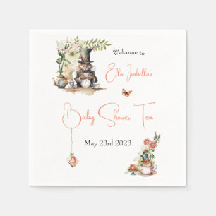 White Rabbit en Victoriaans Teacup Mouse Servet