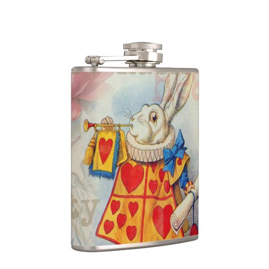 White Rabbit Hearts Alice Classic Heupfles (Rechts)