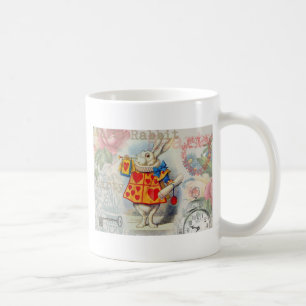 White Rabbit Hearts Alice Classic Koffiemok