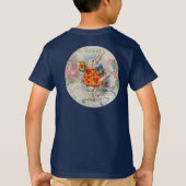 White Rabbit Hearts Alice Classic T-shirt (Achterkant)