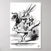 White Rabbit Herald Poster (Alice's Adventures) (Voorkant)