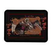 White Rabbit Magnet Magneet (Horizontaal)