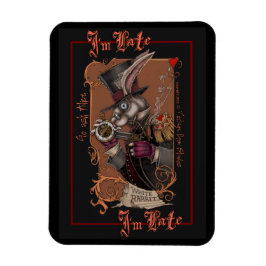 White Rabbit Magnet Magneet