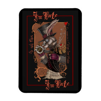 White Rabbit Magnet Magneet