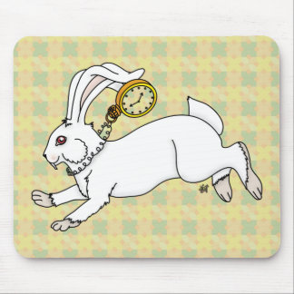 White Rabbit Mousepad Muismat