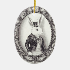 White Rabbit - Ornament