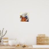 WHITE RABBIT POSTER (Keuken)