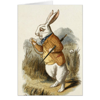 White Rabbit Print van Alice in Wonderland