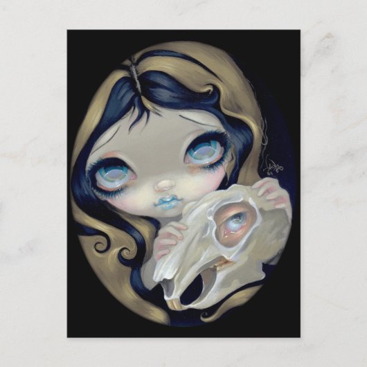 "White Rabbit Resurrected" Briefkaart (Voorkant)