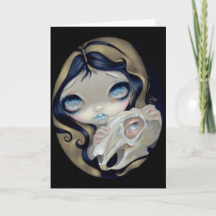 "White Rabbit Resurrected" Wenskaart Kaart