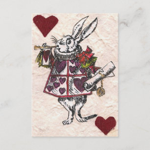 White Rabbit RSVP Kaartje