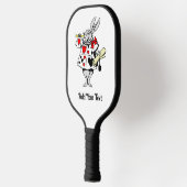 White Rabbit Trumpeter Alice in Wonderland DIY Col Pickleball Paddle (Links)