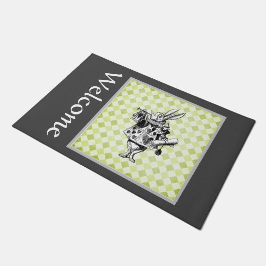 White Rabbit Welkom II Deurmat (Schuin)