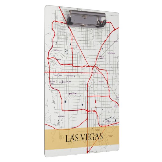 WHITE RED LAS VEGAS NEVADA USA OUTLINE MAP KLEMBORD (Rechts)