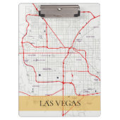 WHITE RED LAS VEGAS NEVADA USA OUTLINE MAP KLEMBORD (Voorkant)