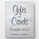 White Reflections Gifts & Kaarten Sign Fotoplaat (Voorkant)