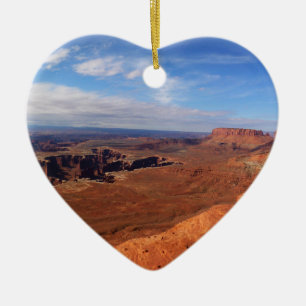 White Rim Overlook at Canyonlands National Park Keramisch Ornament