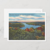 White River Arkansas Missouri Ozarks  scene Briefkaart (Voorkant / Achterkant)