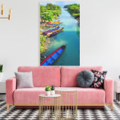 White RIver, Jamaica Canvas Afdruk (Insitu (Woonkamer))