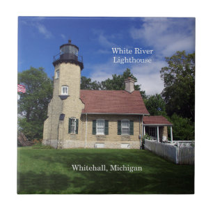 White River Lighthouse-tegel Tegeltje