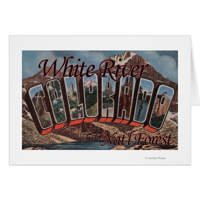White River Nat'l Forest, Colorado (Devant horizontal)