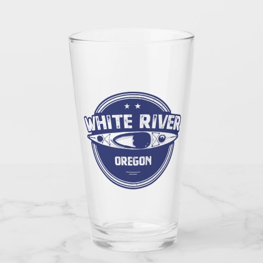 White River Oregon Kayak Glas (Voorkant)