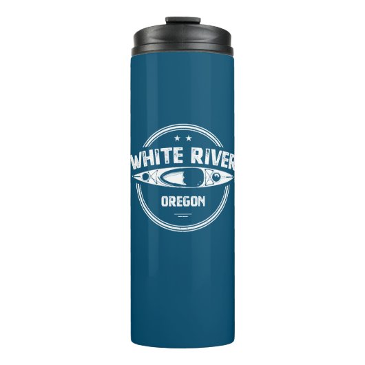 White River Oregon Kayak Thermosbeker (Voorkant)