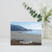 White Rock Bay, Antelope Island, Utah Briefkaart (Staand voorkant)