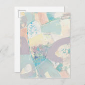 White Rock Pastel Briefkaart (Voorkant / Achterkant)