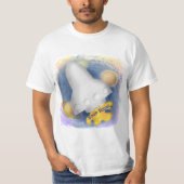 white Rocket  T-shirt (Voorkant)