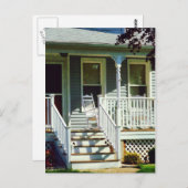 White Rocking Chairs Briefkaart (Voorkant / Achterkant)