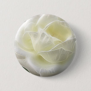 White Rose 3 Angelic Ronde Button 5,7 Cm