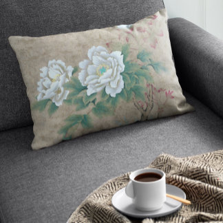 White Rose Accent Kussen