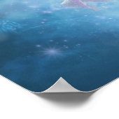 White Rose and Blue Moon Poster (Coin)