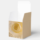 White Rose and Pearls Wedding Bedankdoosjes (Geopend)