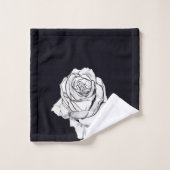 White Rose Bad Handdoek (Wasdoekje)