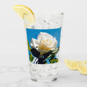 White Rose Beauty Glas