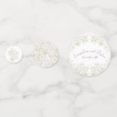 White Rose Classic Wedding Confetti (Voorkanten)